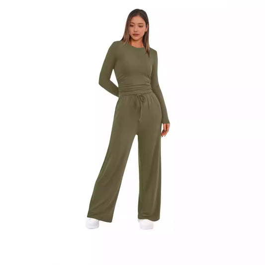 Trendy Lightweight Top and Pant Suit for Any Occasion