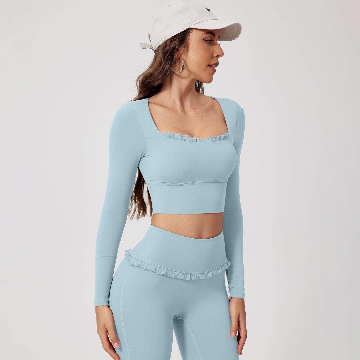 Quick Drying Long Sleeve Yoga Running Set Guide