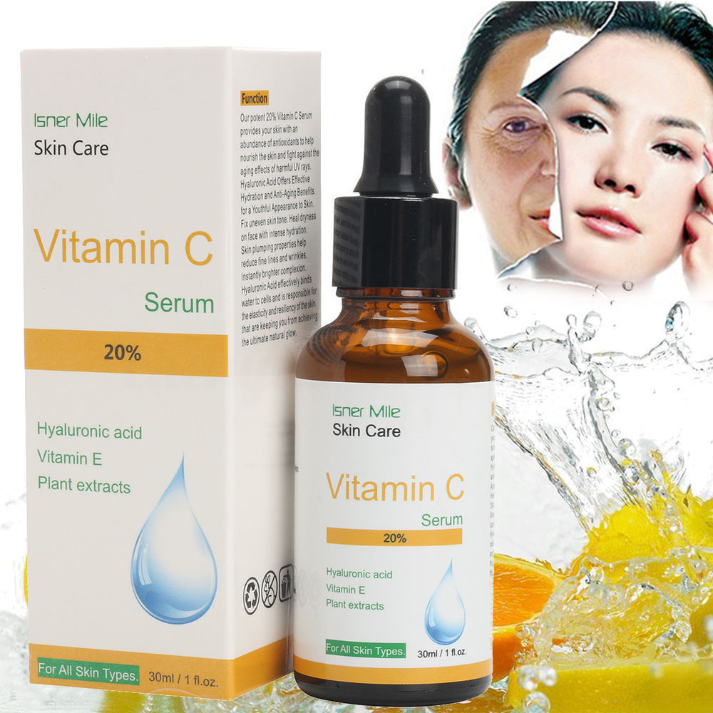 Pure Undiluted Vitamin C Serum: Brightening Anti-Aging Glow Booster