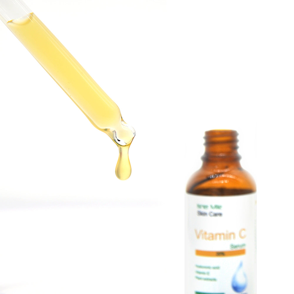 Pure Undiluted Vitamin C Serum: Brightening Anti-Aging Glow Booster