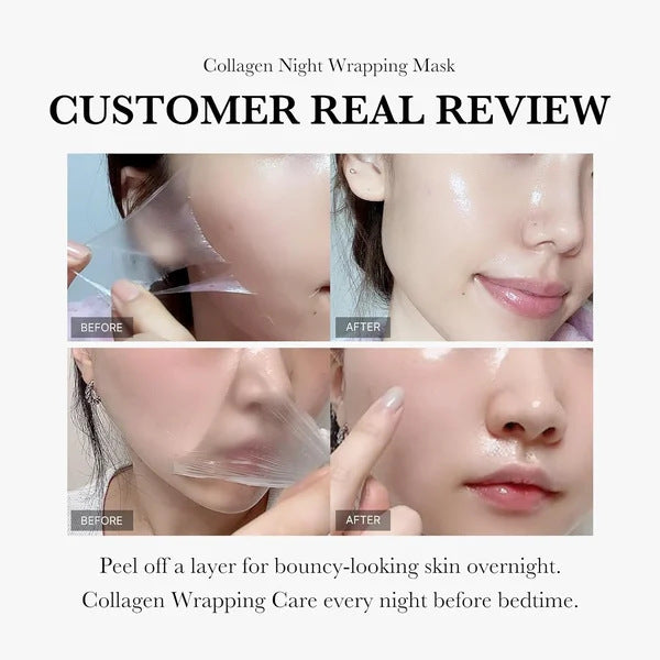 Natural Collagen Face Mask for Firming & Hydration