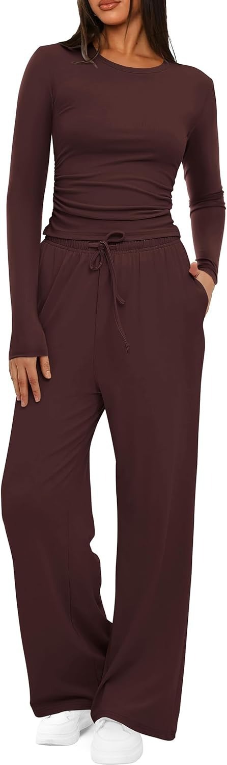 Trendy Lightweight Top and Pant Suit for Any Occasion