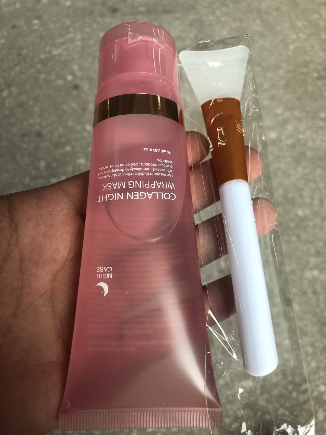 Natural Collagen Face Mask for Firming & Hydration