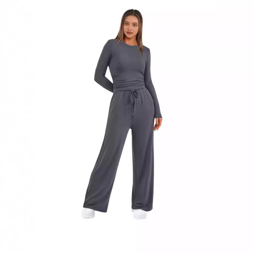 Trendy Lightweight Top and Pant Suit for Any Occasion