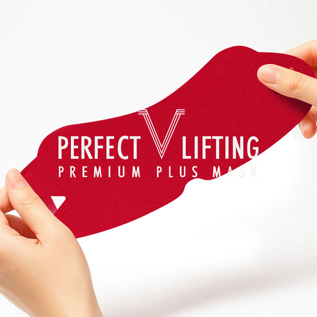 V Face Collagen Red Bandage Gel Non-soak Ear-loop Mask