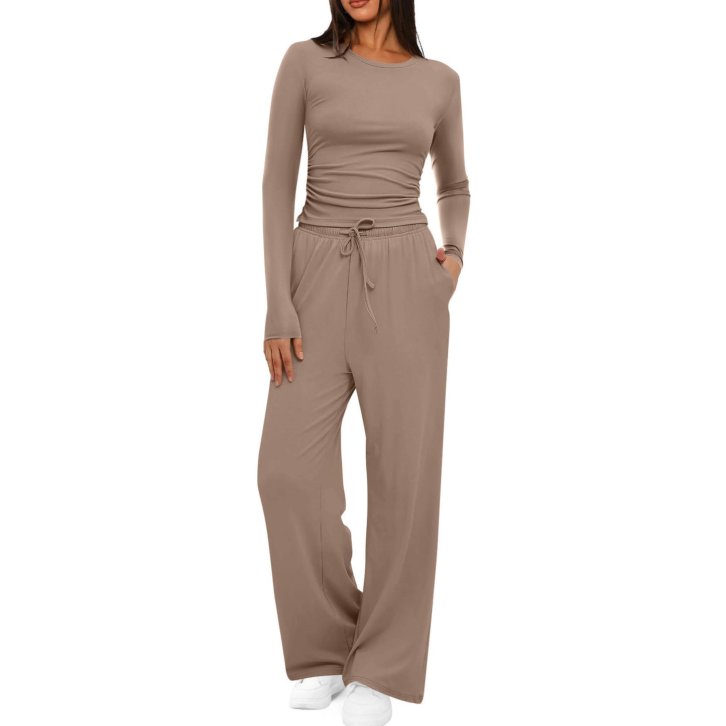 Trendy Lightweight Top and Pant Suit for Any Occasion
