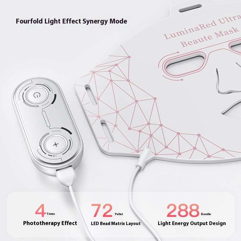 Led Therapy Red Light Facial Beauty Mask